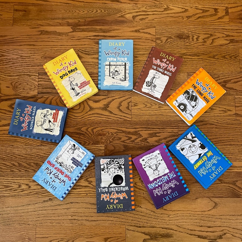 DIARY OF A WIMPY KID BOOKS